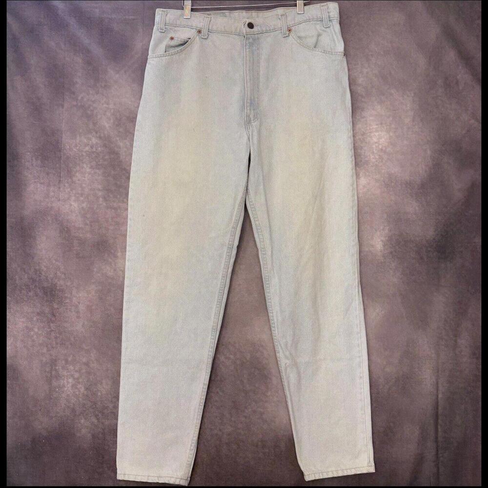 Vintage Levi’s 550 Men’s Relaxed Fit Orange Tab Made In‎ USA 34x32